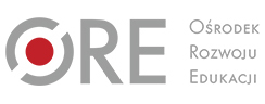 Szaro - czerwone logo ORE