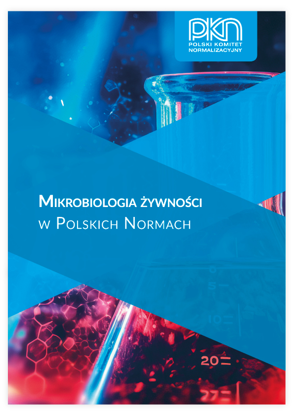 Okładka broszury - Mikrobiologia żywości w Polskich Normach